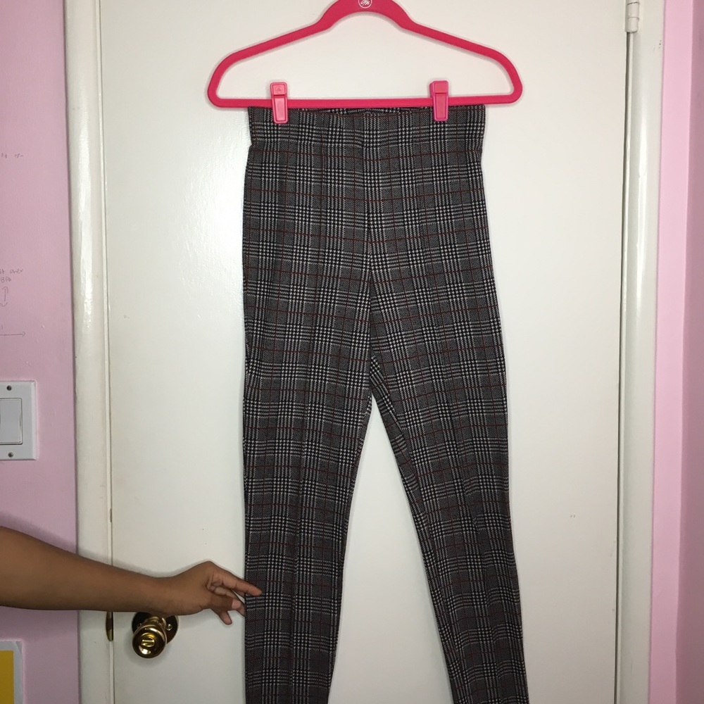 plaid bottoms- forever 21